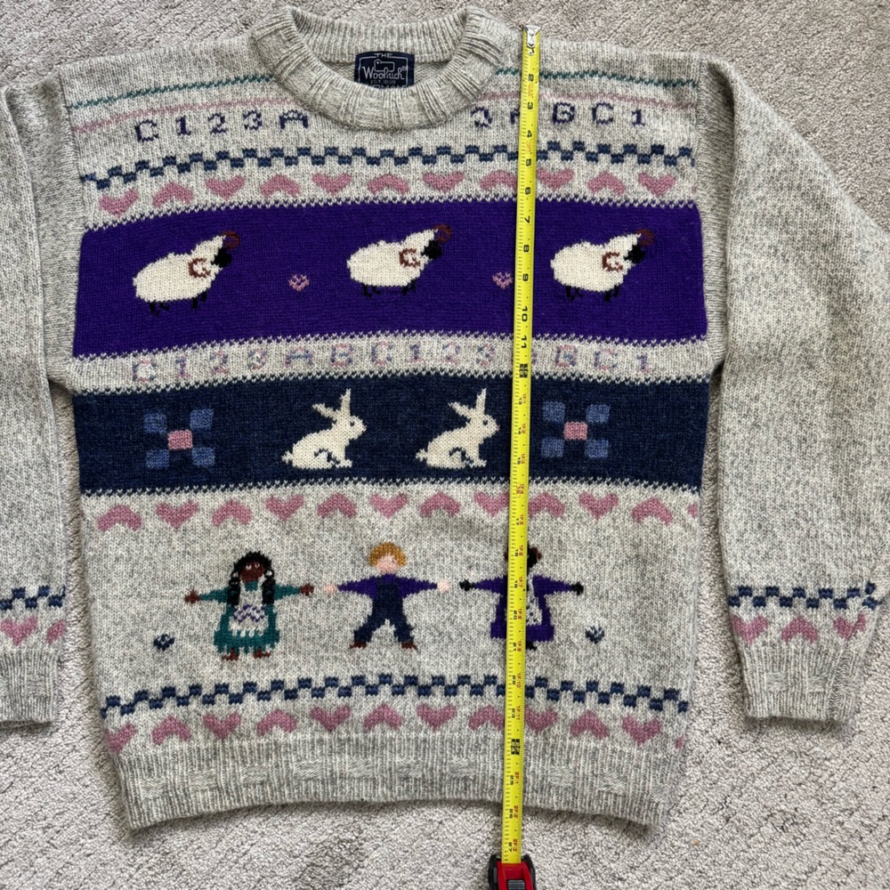 Vintage 80s Woolrich Wool Teacher Sweater - Picture 11 of 13